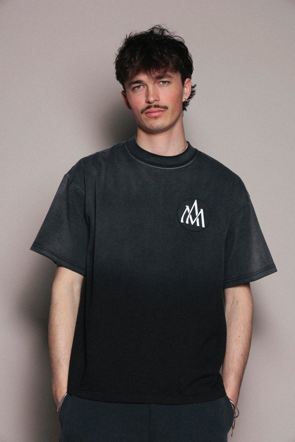 Black FADE tee